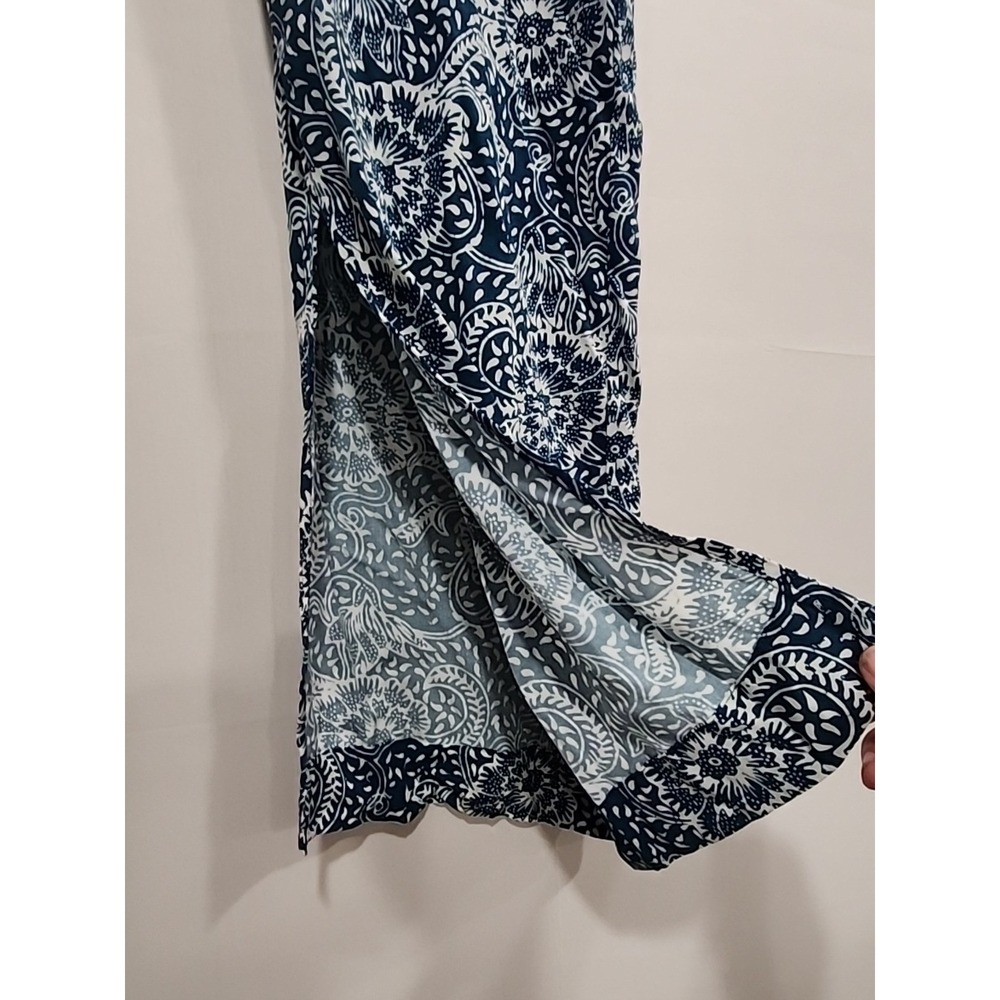 Maeve Anthropologie Anika ‎ Womens S Floral Wide Leg Palazzo Pants 27 Inseam - Picture 5 of 9